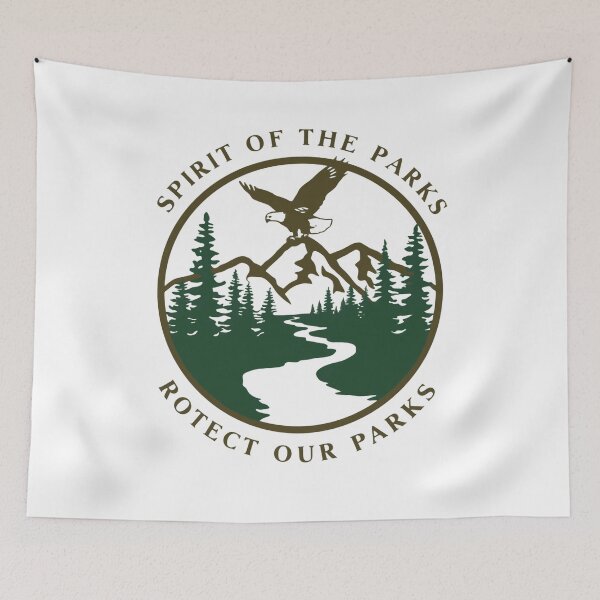 Item preview, Spirit Of The Parks Rotect Our Parks Nature Lover Outdoors Explorer designed and sold by Simsimah26Parks.