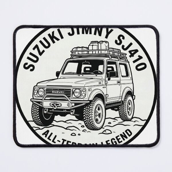 Item preview, Suzuki Jimny Illustration designed and sold by the-cc.