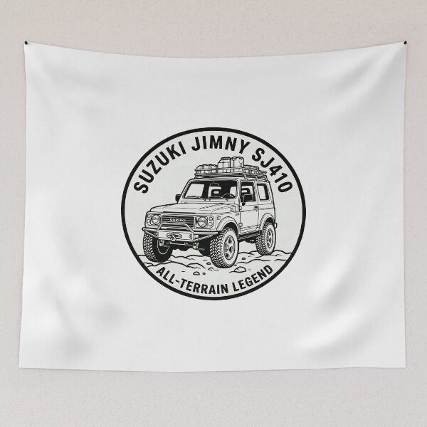 Item preview, Suzuki Jimny Illustration designed and sold by the-cc.