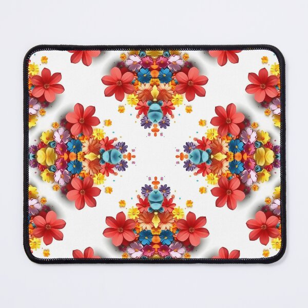 Item preview, Warm Seamless Floral Pattern in Orange Red and Yellow designed and sold by DreamsArtwear.