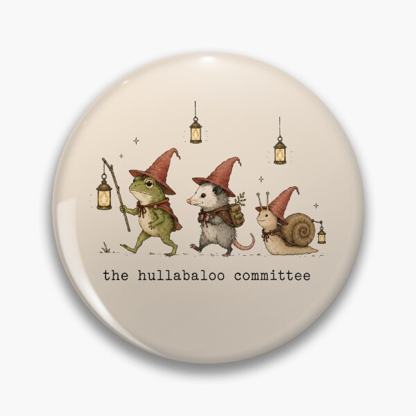 Item preview, The Hullabaloo Committee designed and sold by zoes-ink.