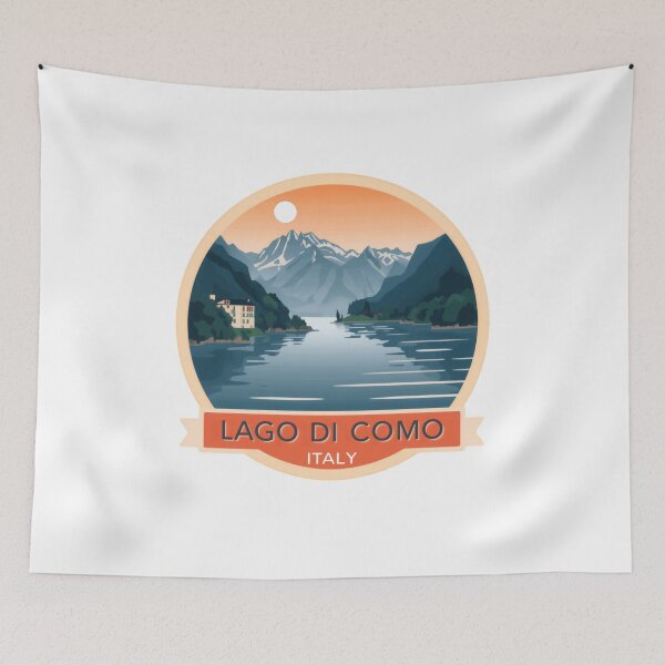 Item preview, Lago Di Como Italy Travel Souvenir Italian Lake Vacationer designed and sold by Simsimah26Parks.