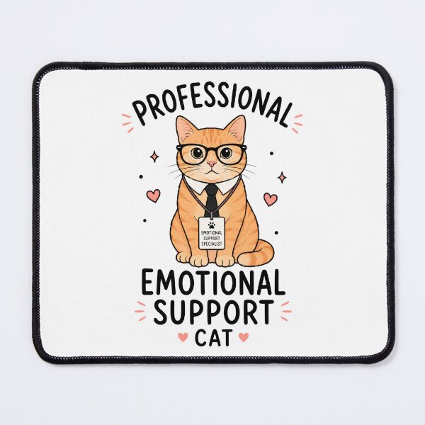 Item preview, Professional Emotional Support Cat designed and sold by INVITOARTE.