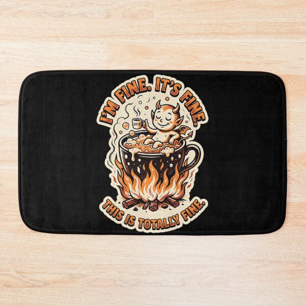 Item preview,  Tiny Demon Relaxing Inside a Boiling Teacup designed and sold by ASTRAL ART LAB.