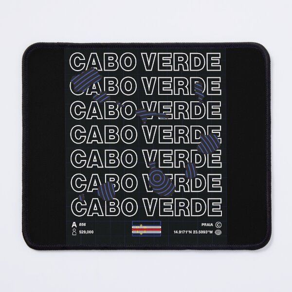 Item preview, Cape Verde Minimal Map designed and sold by Atlas-Array.