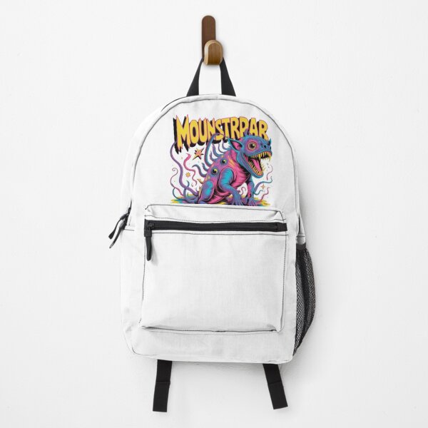 Item preview, Mounstrrap Neon Monster Creature – Psychedelic Retro Horror Art designed and sold by Flipnship.