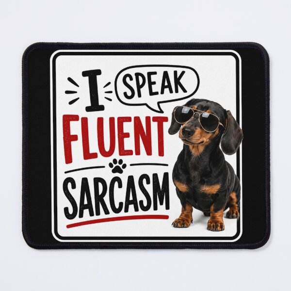 Item preview, I Speak Fluent Sarcasm designed and sold by Beluga Cat.