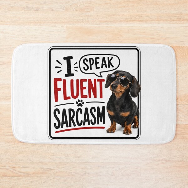 Item preview, I Speak Fluent Sarcasm designed and sold by Beluga Cat.