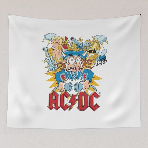 Item preview, AC rock band legends album cover fan art designed and sold by LovPrime.