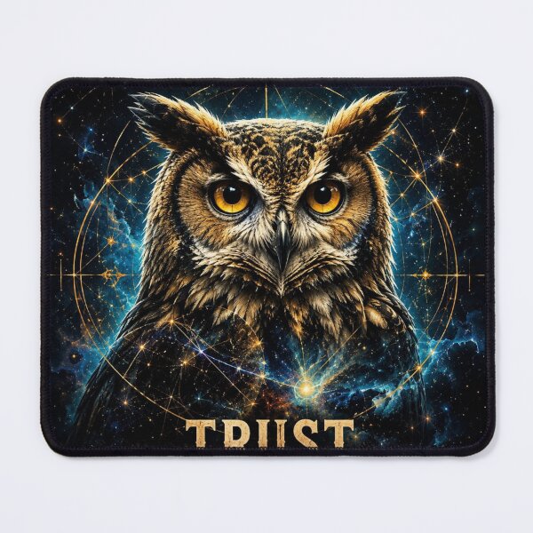 Item preview, Trust Your Instincts Owl designed and sold by layalistoresa.