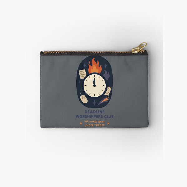 Item preview, Deadline Worshippers Club – Funny Procrastination & Last-Minute Productivity  designed and sold by thesalynn.