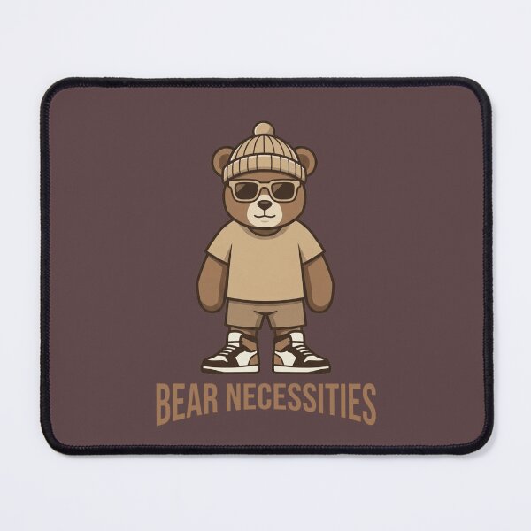 Item preview, Bear Necessities Cool Bear T-Shirt Design | Trendy Urban Bear Mascot Graphic designed and sold by PixeoCreatives.
