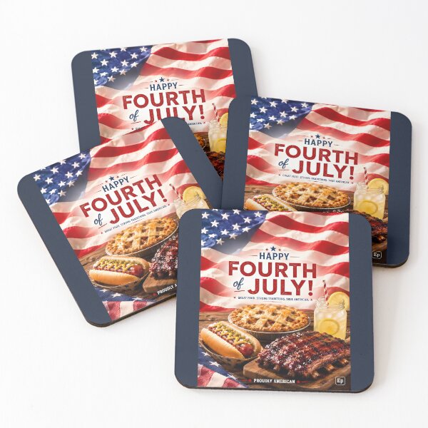 Item preview, 4th of July Food Holiday Poster⁠ Food Holiday Poster⁠ designed and sold by Easternpantry.