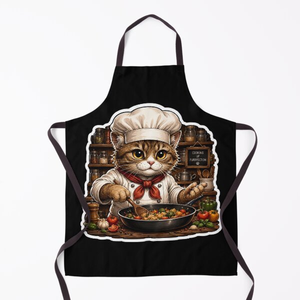 Item preview, Chef Cat – Cooking Up Purrfection designed and sold by layalistoresa.