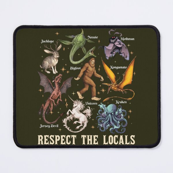 Item preview, Local Cryptid designed and sold by twindragonthreads.