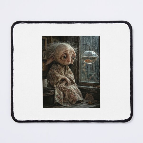 Item preview, Rainy Day Companion – Cozy Woodland Sprite Art designed and sold by marianka91.