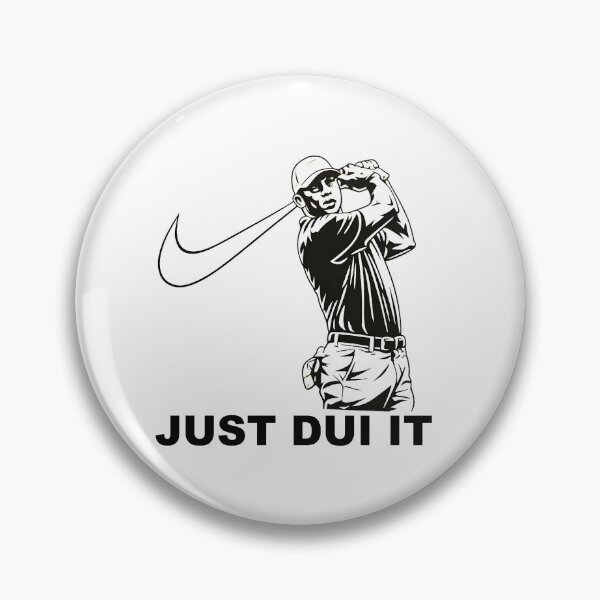 Item preview, Tiger Woods – Just DUI It | Golf Parody Vintage Design designed and sold by StudioAyinla.