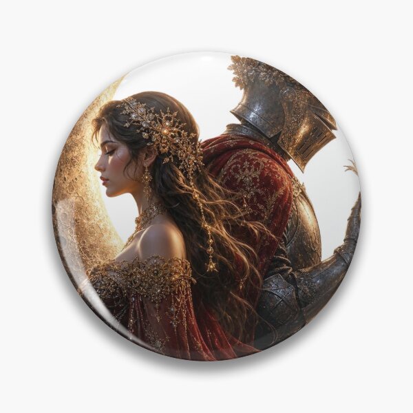 Item preview, Dark Fantasy Knight and Queen under Moon designed and sold by Thinkkkr11cut.