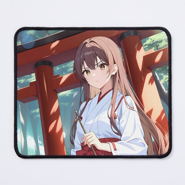 Item preview, The Silent Girl of Mare Nectaris Kagura Rena – Silent Night Schoolgirl Aesthetic Anime Girl designed and sold by XODAD.
