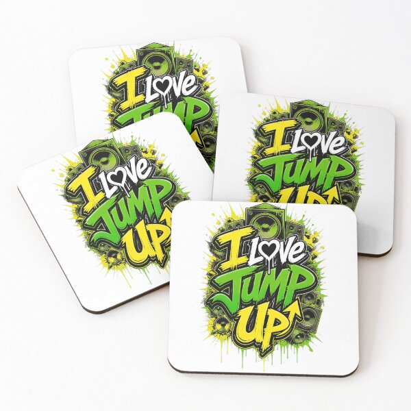 Item preview, I Love Jump Up Drum and Bass Sound System Graffiti Rave designed and sold by ZenRave Designs.
