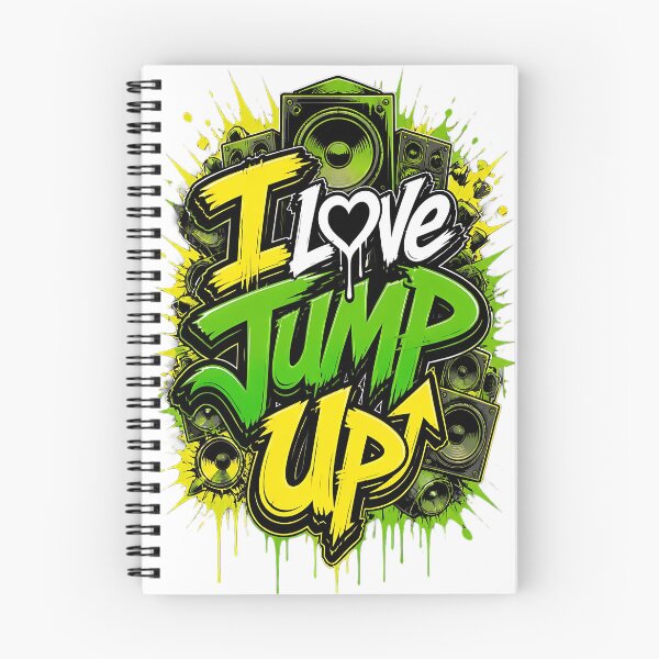 Item preview, I Love Jump Up Drum and Bass Sound System Graffiti Rave designed and sold by  ZenRave Designs.