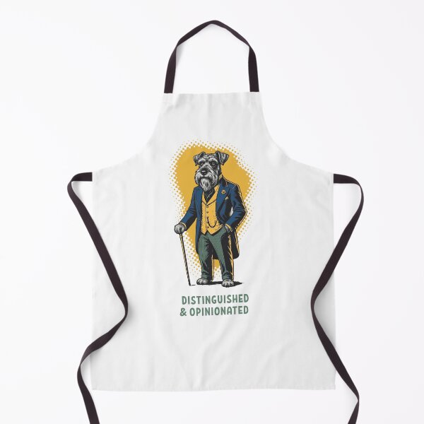 Item preview, Distinguished Opinionated Schnauzer designed and sold by AntiqueImages.