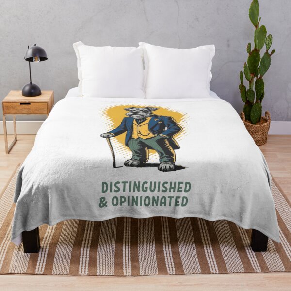 Item preview, Distinguished Opinionated Schnauzer designed and sold by AntiqueImages.
