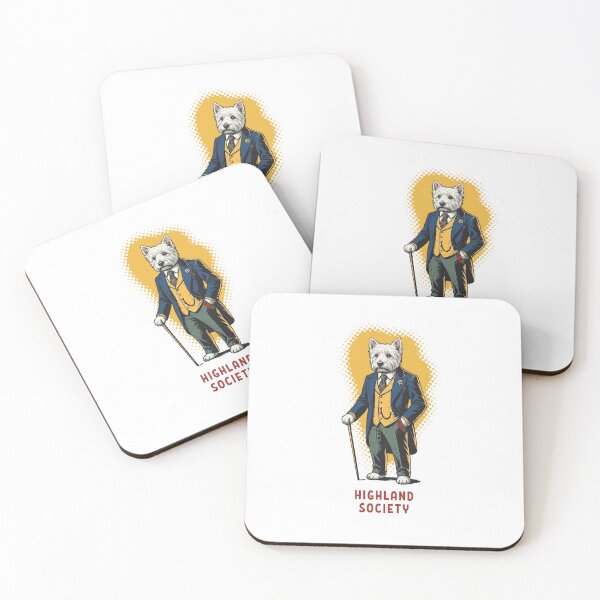 Item preview, Dapper Westie Dog Highland Society Gentleman designed and sold by AntiqueImages.