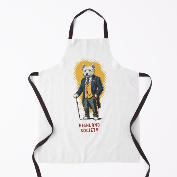 Item preview, Dapper Westie Dog Highland Society Gentleman designed and sold by AntiqueImages.