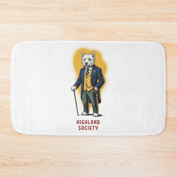 Item preview, Dapper Westie Dog Highland Society Gentleman designed and sold by AntiqueImages.