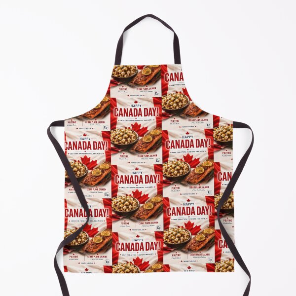 Item preview, Canada Day Poutine And Salmon Poster⁠ designed and sold by Easternpantry.