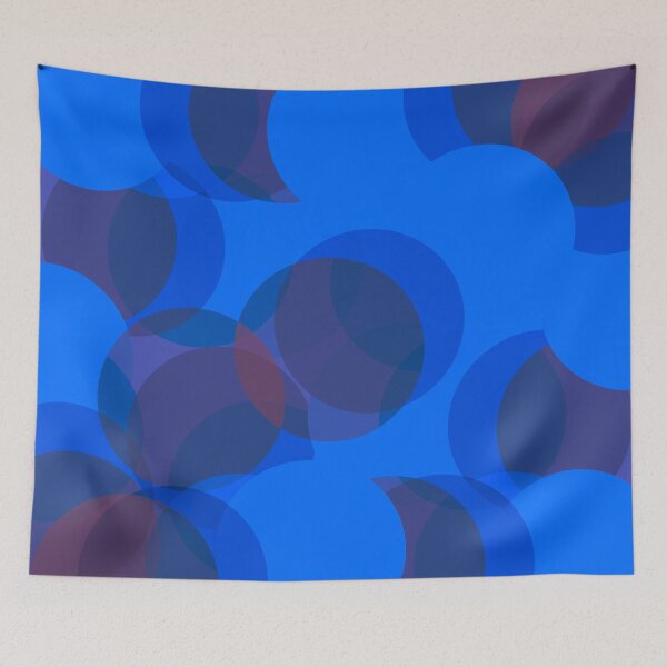 Item preview, Cool Tone Circle Pattern designed and sold by Flower Magic .