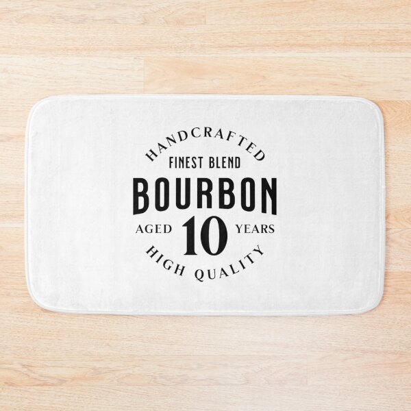 Item preview, Bourbon Aged 10 Years Vintage Whiskey Badge designed and sold by BoosterShop.