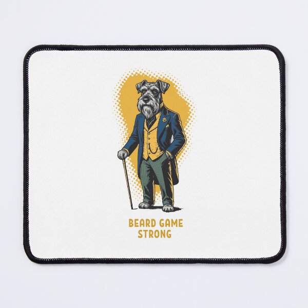 Item preview, Schnauzer Beard Game Strong designed and sold by AntiqueImages.