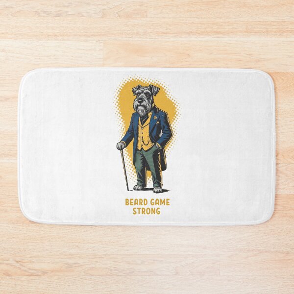 Item preview, Schnauzer Beard Game Strong designed and sold by AntiqueImages.
