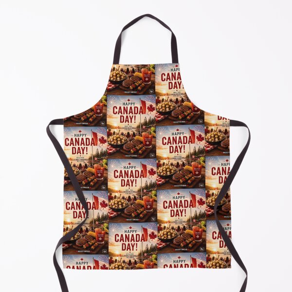 Item preview, Happy Canada Day Backyard BBQ Poster⁠ designed and sold by Easternpantry.