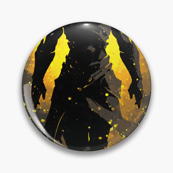 Item preview, Epic Golden Aura Dark Fantasy Knight Silhouette designed and sold by VRD Arena.