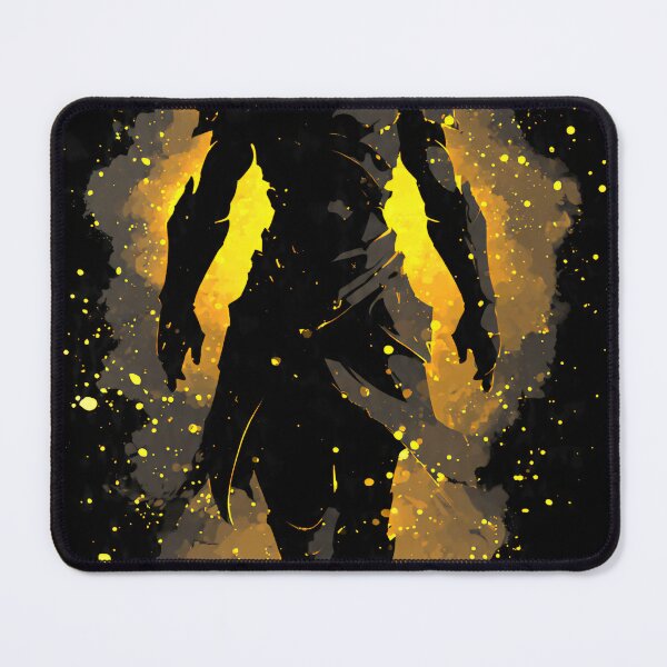 Item preview, Epic Golden Aura Dark Fantasy Knight Silhouette designed and sold by VRD Arena.