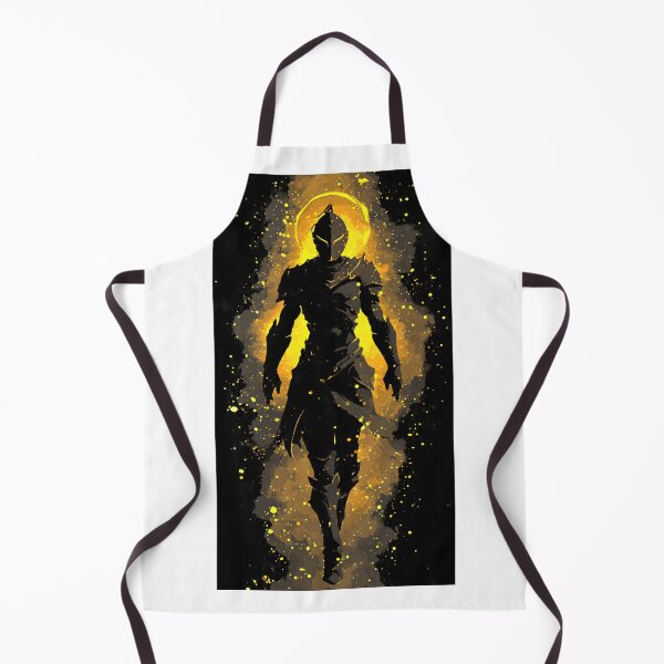 Item preview, Epic Golden Aura Dark Fantasy Knight Silhouette designed and sold by VRD Arena.
