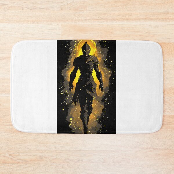 Item preview, Epic Golden Aura Dark Fantasy Knight Silhouette designed and sold by VRD Arena.