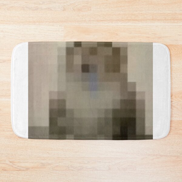 Item preview, drooling cat meme pixelated designed and sold by cloudzer0000.