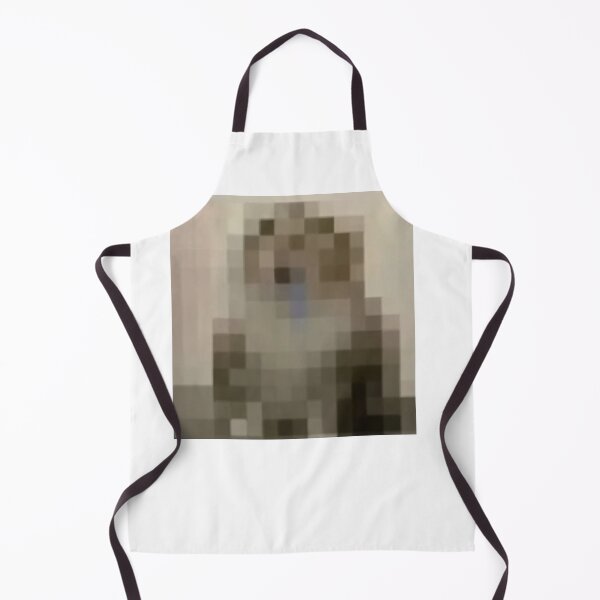 Item preview, drooling cat meme pixelated designed and sold by cloudzer0000.