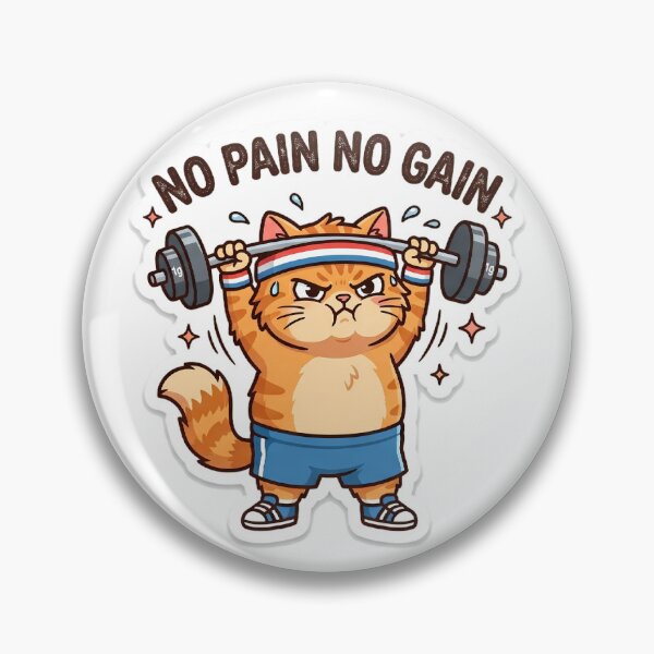 Item preview, Funny Gym Cat Weightlifting designed and sold by LevisParnell.