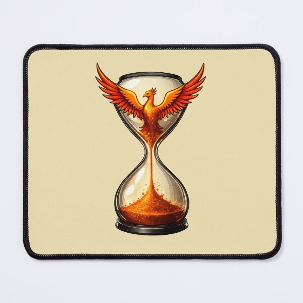 Item preview, Phoenix  Hourglass - Time Changes Everything designed and sold by Kaurisdigital.