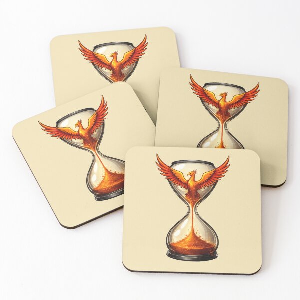 Item preview, Phoenix  Hourglass - Time Changes Everything designed and sold by KaurisDigital.