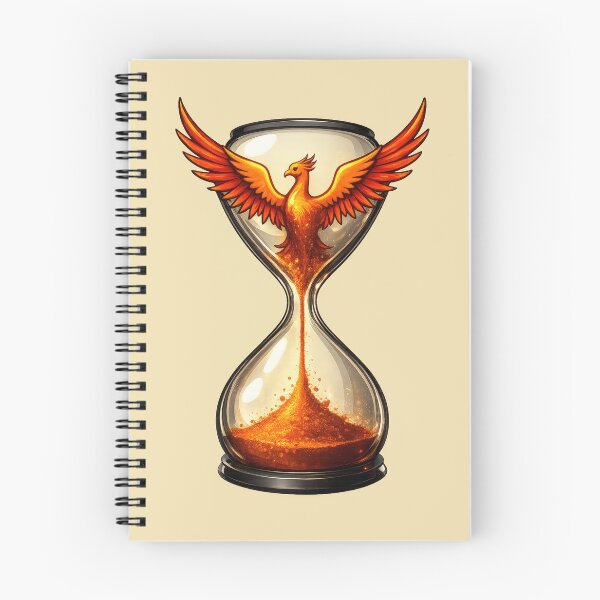 Item preview, Phoenix  Hourglass - Time Changes Everything designed and sold by Kaurisdigital.