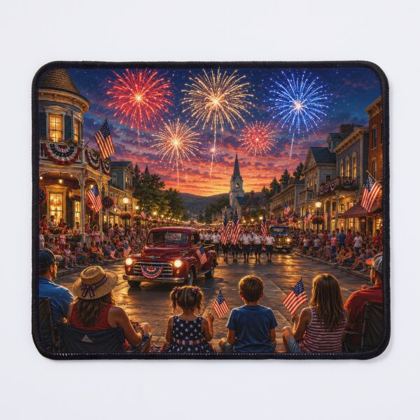Item preview, Patriotic Main Street designed and sold by jgvisualarts.