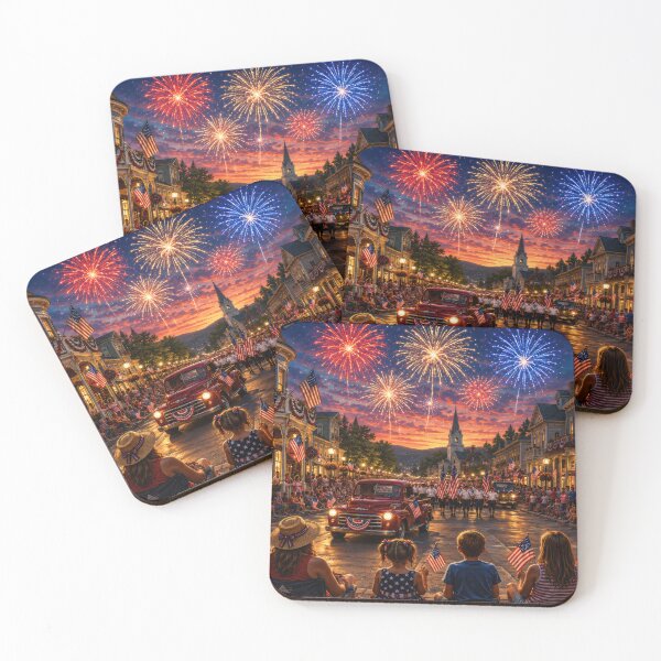 Item preview, Patriotic Main Street designed and sold by jgvisualarts.