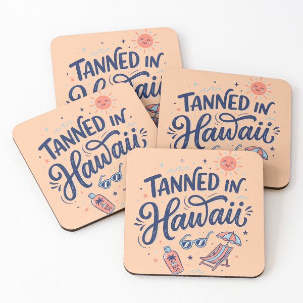 Item preview, Tanned in Hawaii – Hawaiian Vibes Design designed and sold by Sea Gem.