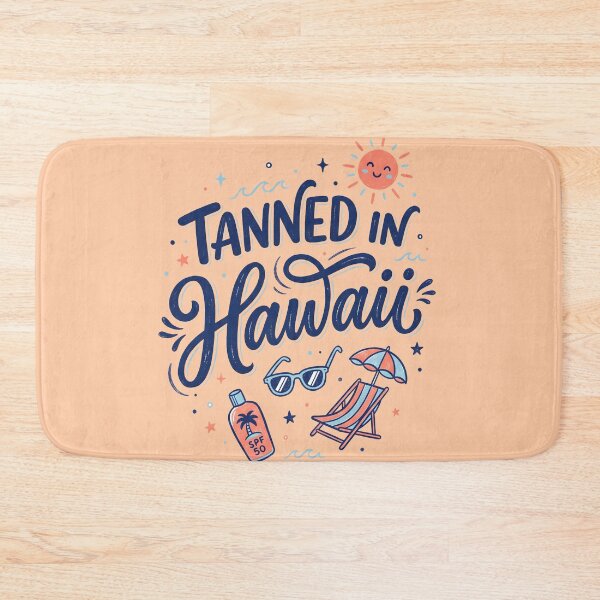 Item preview, Tanned in Hawaii – Hawaiian Vibes Design designed and sold by Sea Gem.